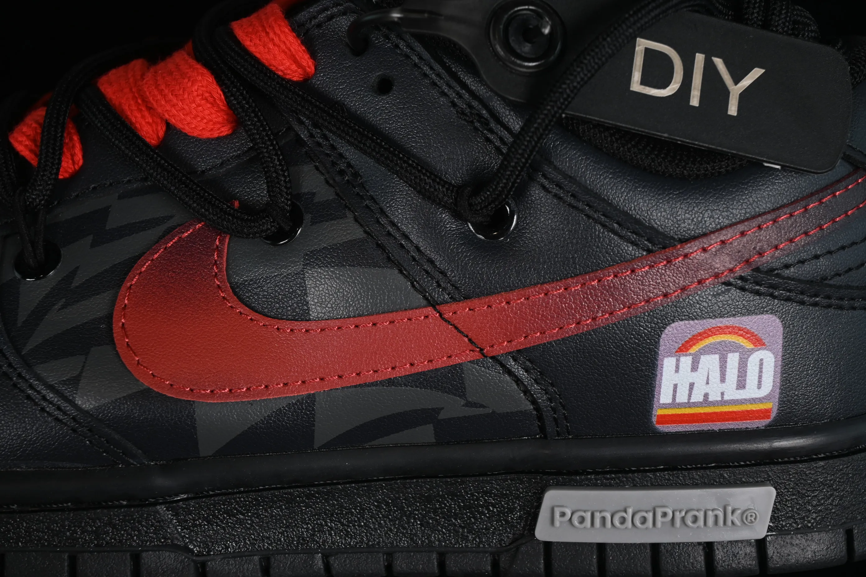 All Categories Nk SB Dunk Series Nk SB Dunk Low Low-top Sneakers Nk Dunk Low Panda Prank Space Exploration-The Infinite Abyss Cool Black SB Strappy Low-top Casual Sneakers DV0831-002